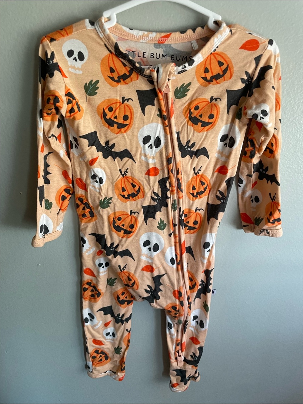 6/9 Months Little Bum Bums Halloween Romper